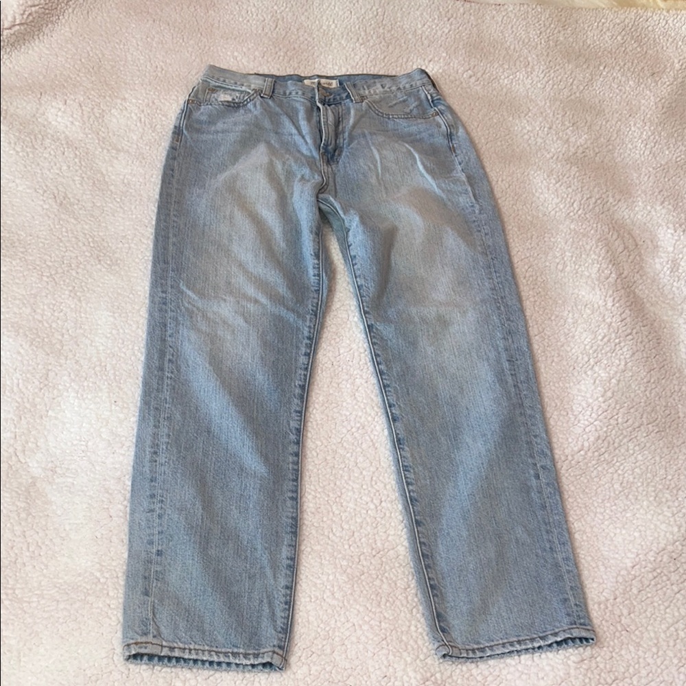 Madewell Blue Straight Leg Denim Classic